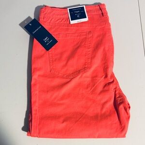 Charter Club Vibrant Coral Capri